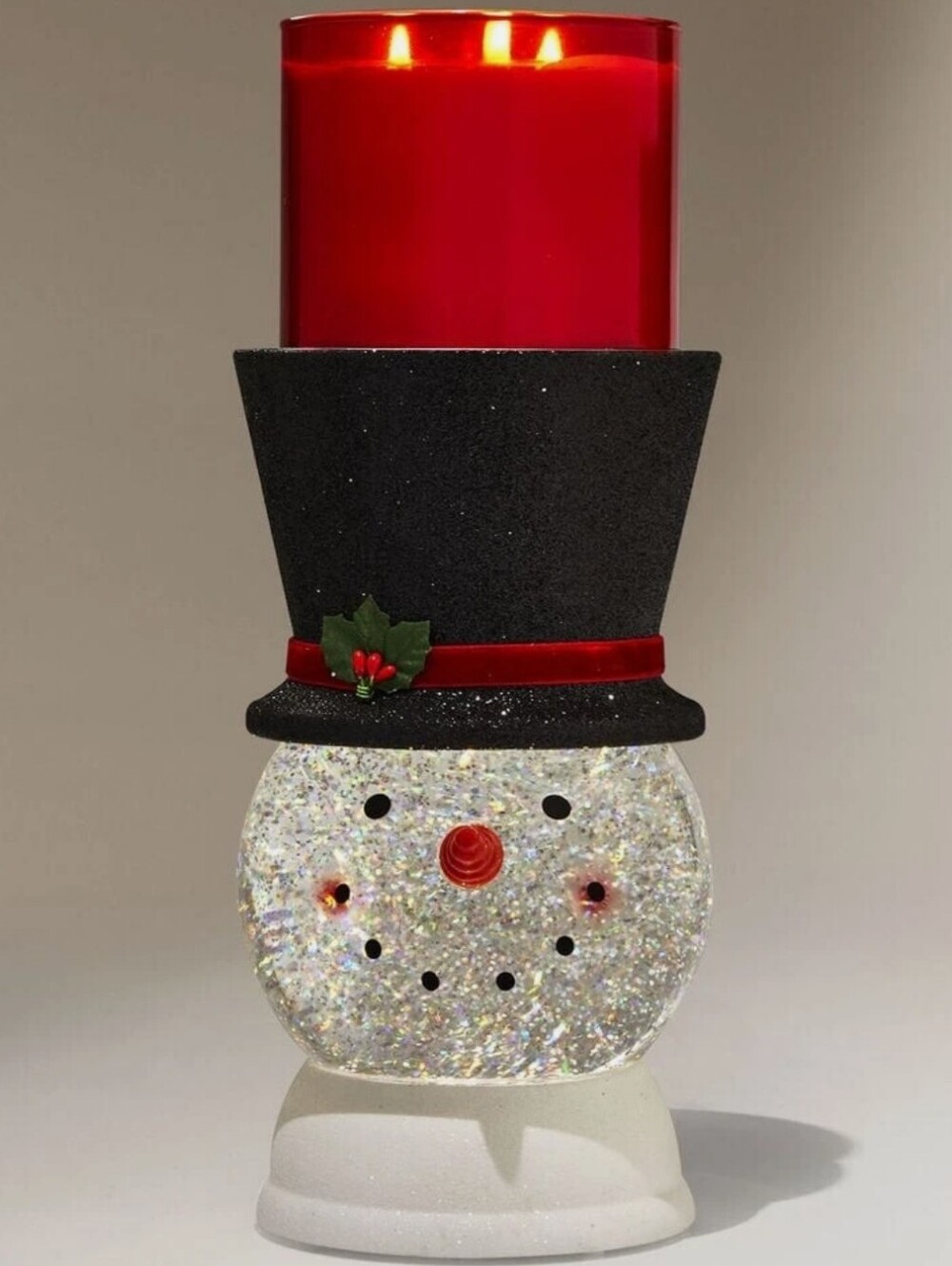 Bath & Body Works Snowman Snow Globe